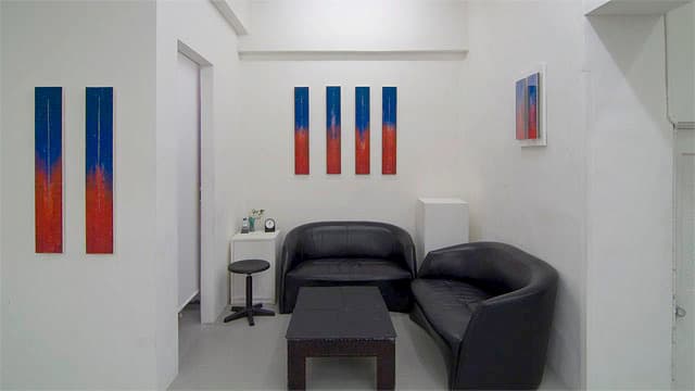 個展会場風景　Space Gray @ ギャラリーコヅカ、名古屋